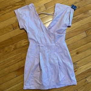 NWT Nasty Gal Wisteria mini dress! Size S in Lavender - never worn!